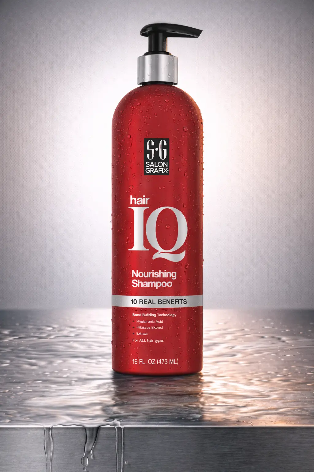 Salon-Grafix Hair IQ Nourishing Shampoo – 10 Benefits 473ml